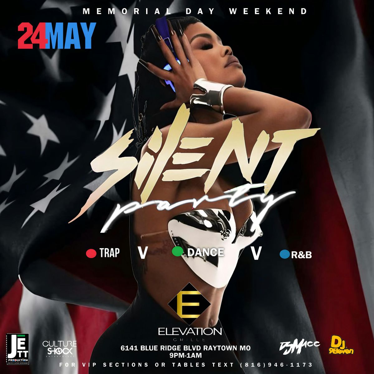Silent Party Trap Vs Dance Vs R&B, 24 May | Event in Raytown | AllEvents