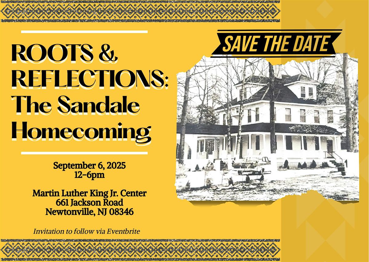 Roots & Reflection: The  Sandale Homecoming, 6 September | Event in Newtonville | AllEvents