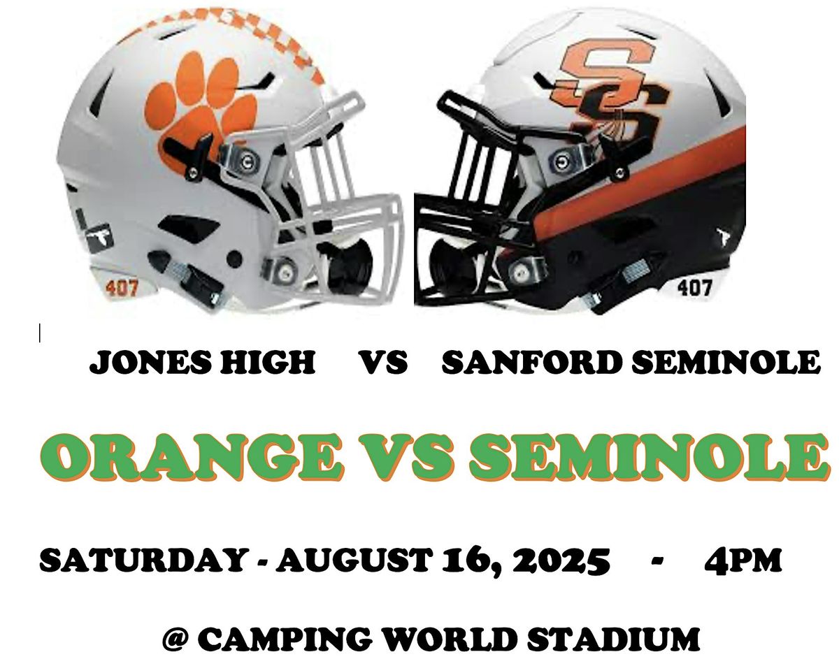 Jones vs Sanford Seminole  2025 Legacy Classic | Event in Orlando | AllEvents
