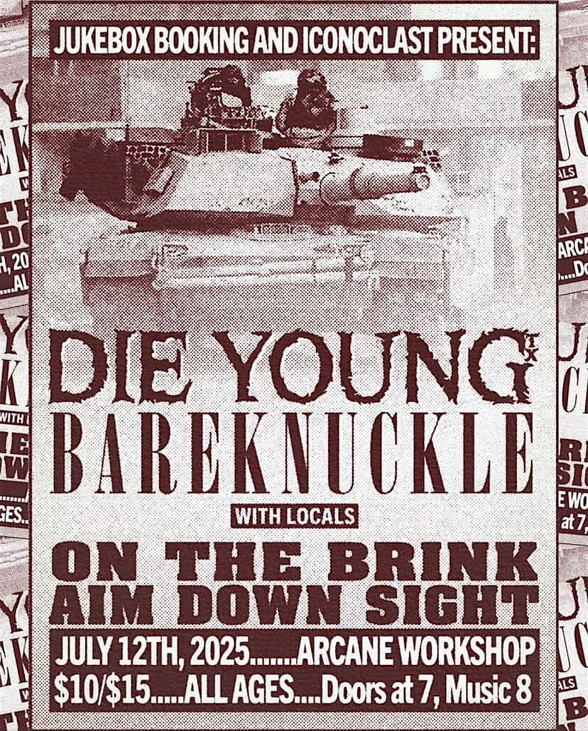 Die Young (TX), Bareknuckle, On The Brink, Aim Down Sight, 12 July | Event in Nashville | AllEvents