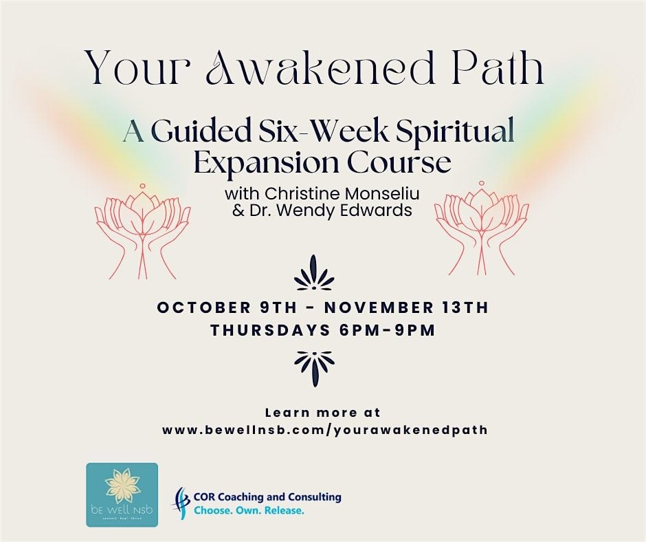 Your Awakened Path: A Guided Six-Week Spiritual Expansion Course, 9 October | Event in New Smyrna Beach | AllEvents