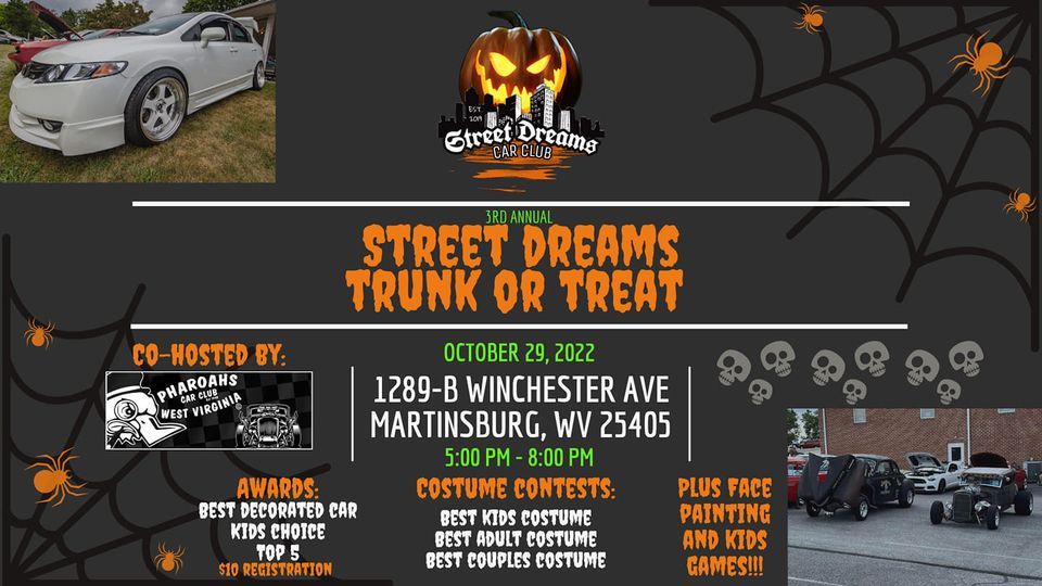 3rd Annual Street Dreams Trunk or Treat, 1289 Winchester Ave
