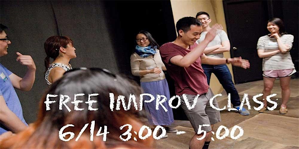 Free Introductory Improv Class, 14 June | Event in Seattle | AllEvents