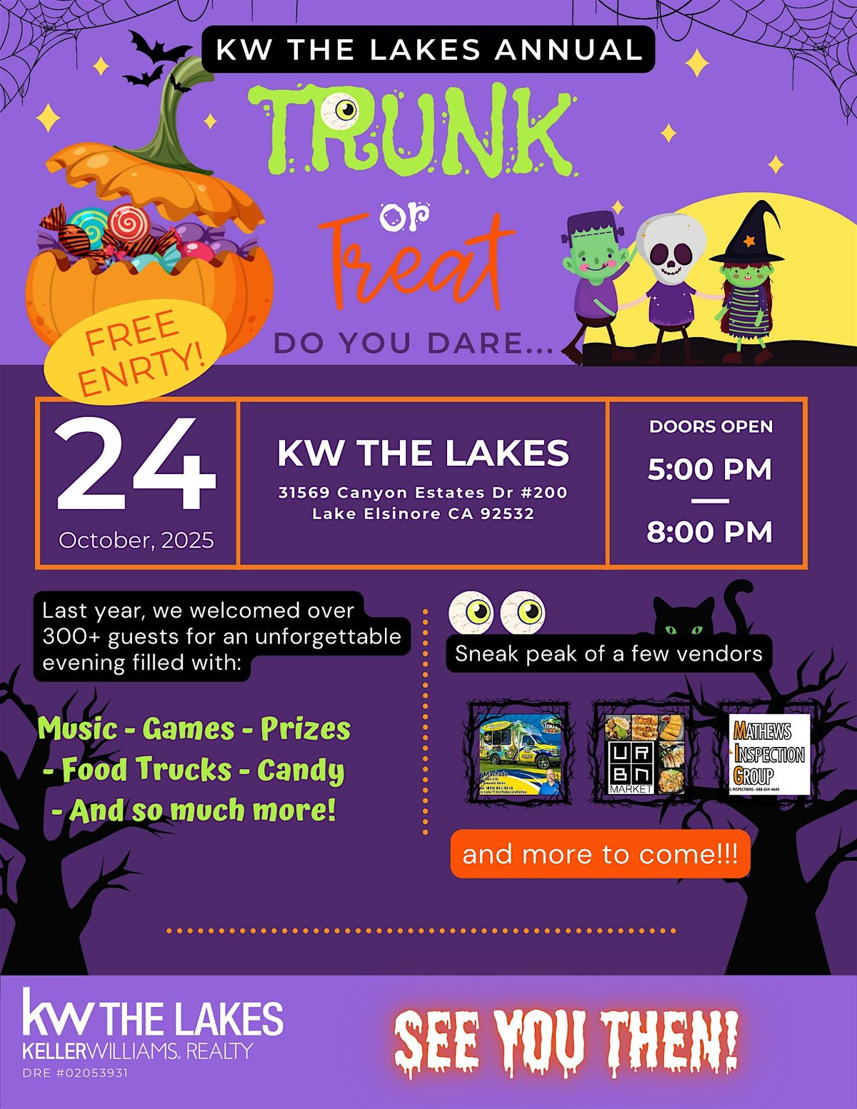 KW The Lakes Annual Trunk or Treat , Keller Williams Realty The Lakes ...