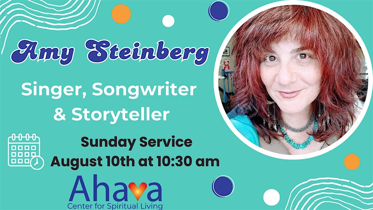 Amy Steinberg - Sunday Service Musical Guest & Speaker, 10 August | Event in Lexington | AllEvents
