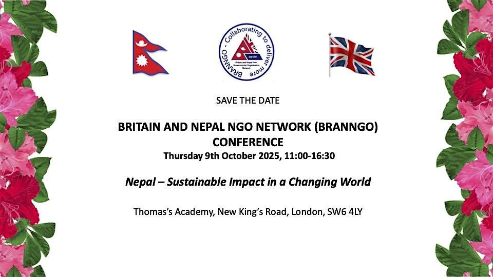 BRANNGO Autumn Event  'Nepal – Sustainable Impact in a Changing World', 9 October | Event in London | AllEvents