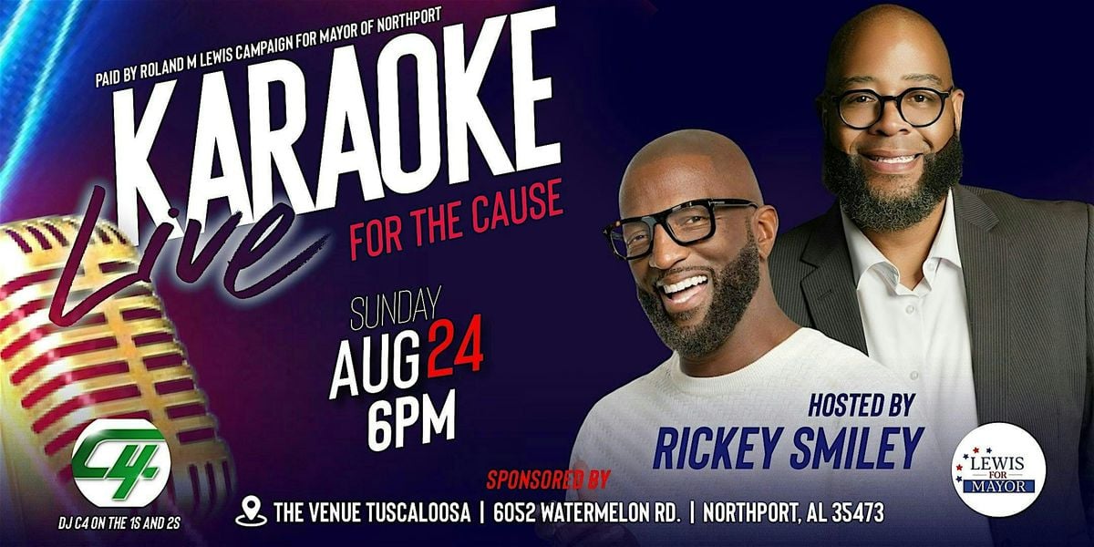 Karaoke for the Cause, 24 August | Event in Northport | AllEvents
