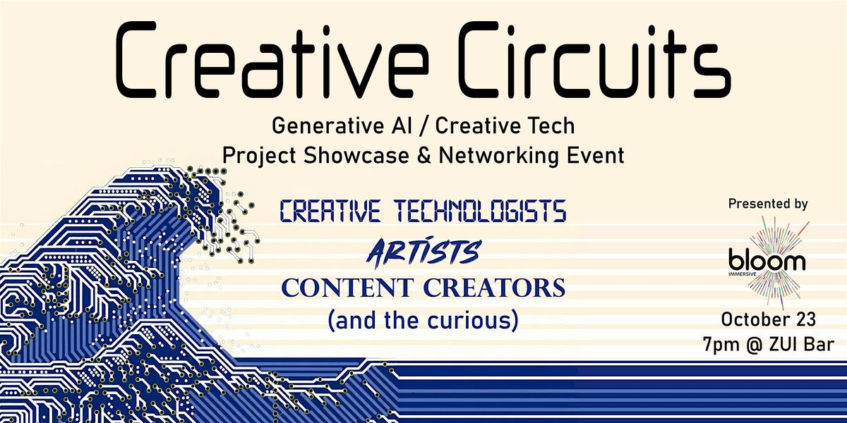 Creative Circuits, 23 October | Event in Toronto | AllEvents