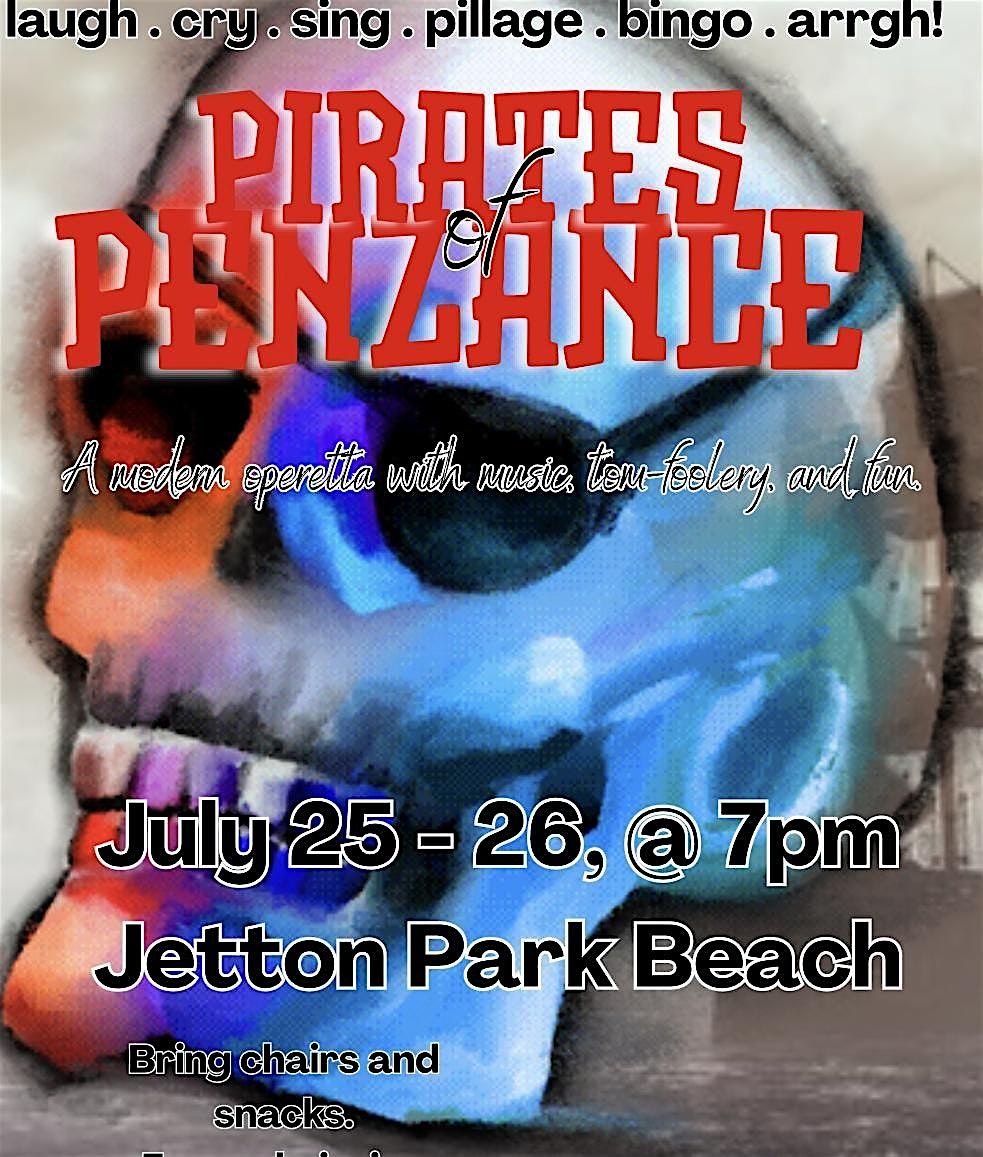 Theatre on the Beach: Pirates of Penzance, 25 July | Event in Cornelius | AllEvents