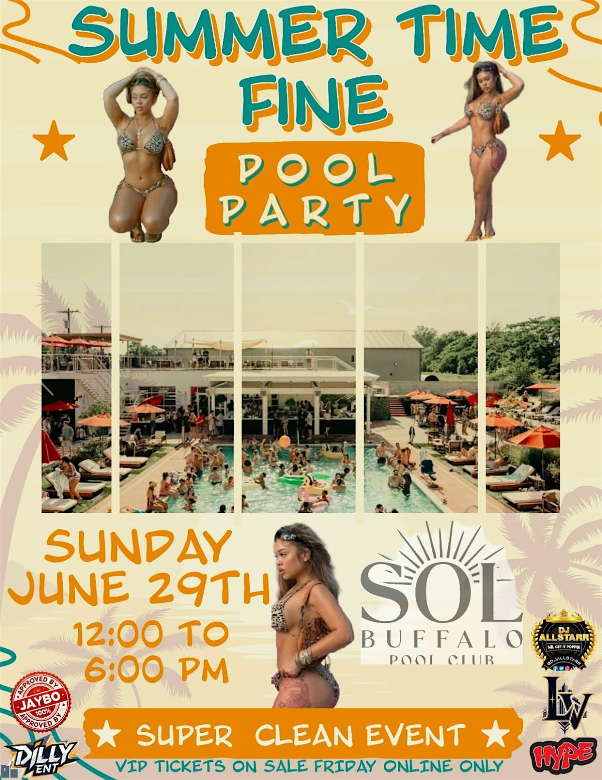 Summer Time Fine *Pool Party*, 29 June | Event in Buffalo | AllEvents