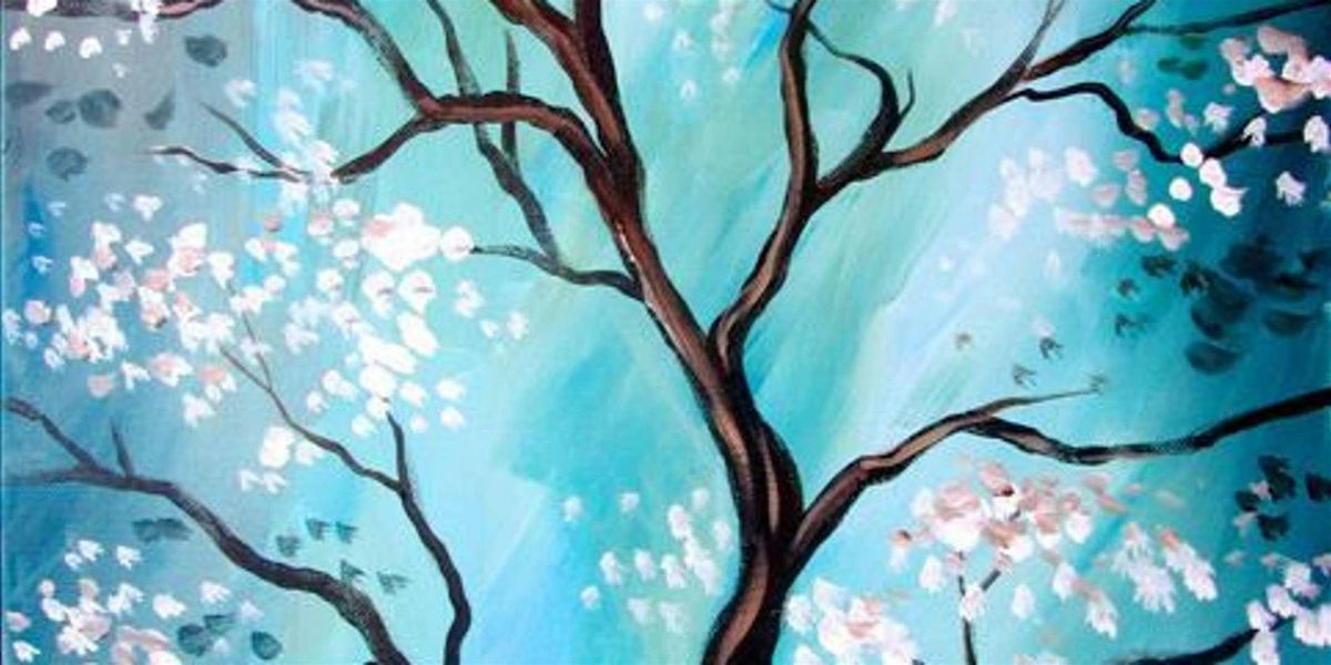 The Calming, Zen Cherry Blossom Tree - Paint and Sip by Classpop!™, 14 July | Event in Pasadena | AllEvents