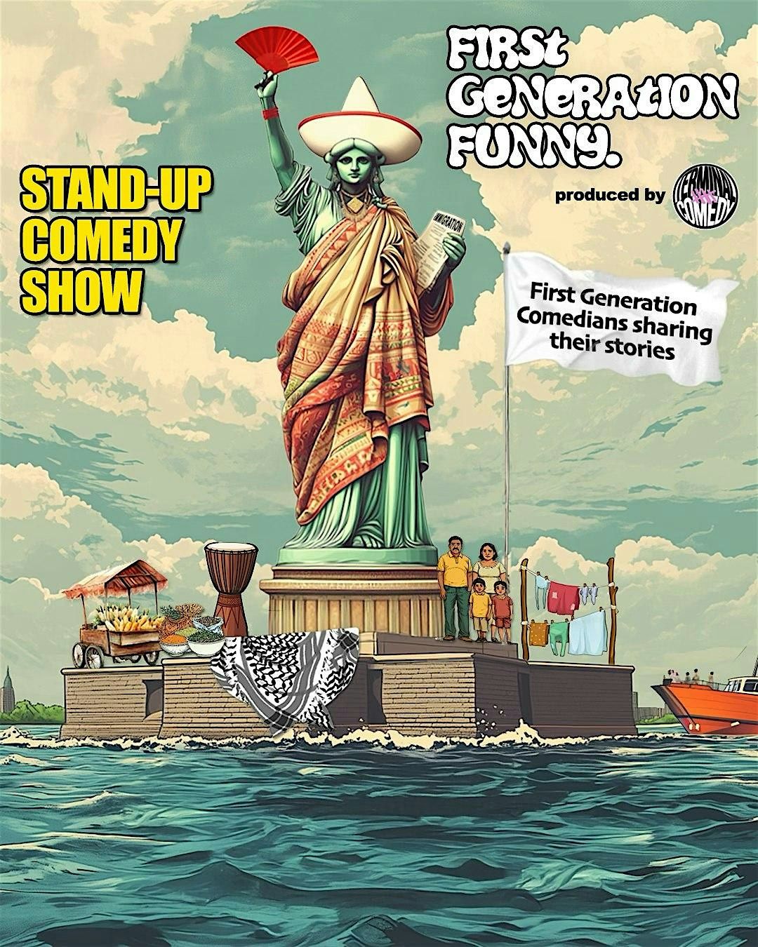 First Generation Funny: Stand-Up Comedy Show, 9 October | Event in Chicago | AllEvents