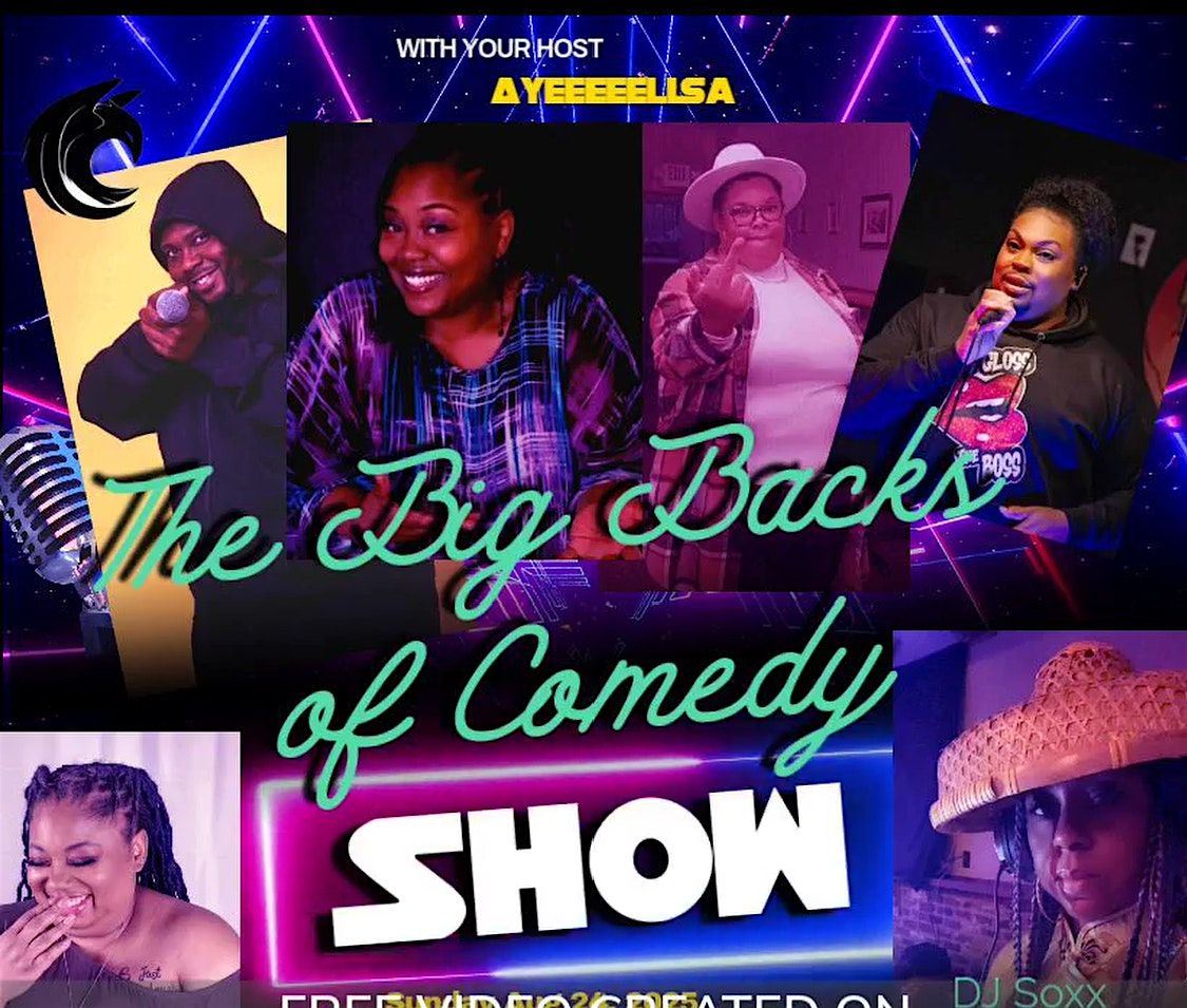 CockaRue Comedy Presents...Big Backs of Comedy!, 24 August | Event in Trotwood | AllEvents