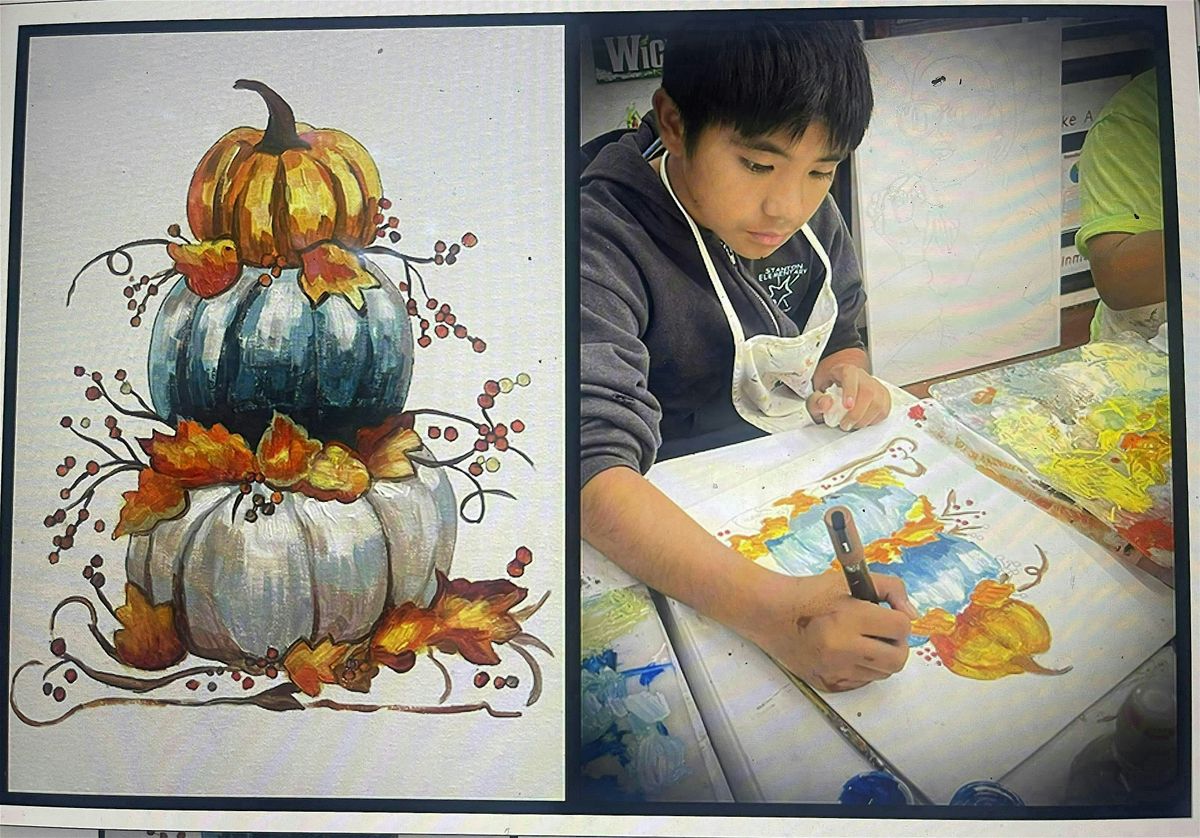 Paint n Sip: "3 Pumpkins", 19 October | Event in Castro Valley | AllEvents