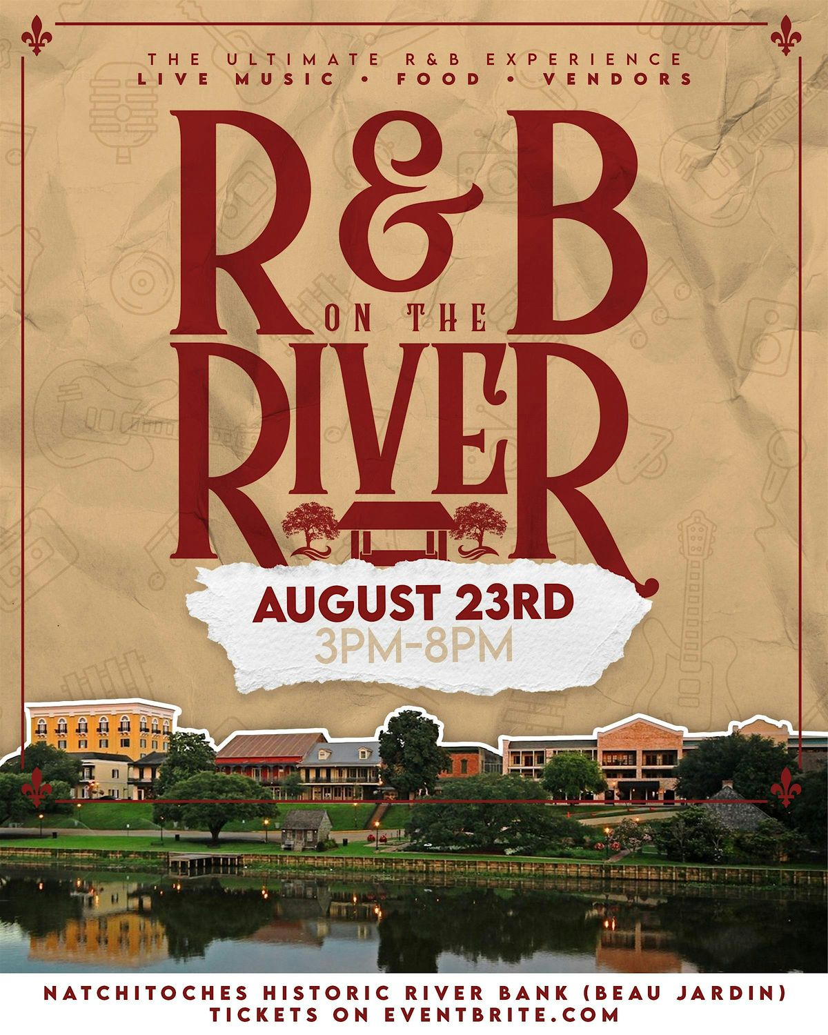 R&B On The River featuring Pleasure P, 23 August | Event in Natchitoches | AllEvents