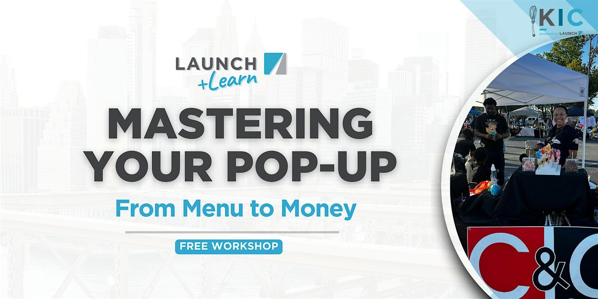 Mastering Your Pop-Up: From Menu to Money, 13 August | Event in Chattanooga | AllEvents