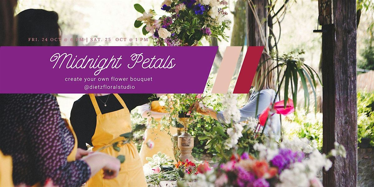 Midnight Petals: A Dark & Moody Bouquet Bar, 24 October | Event in Cuyahoga Falls | AllEvents