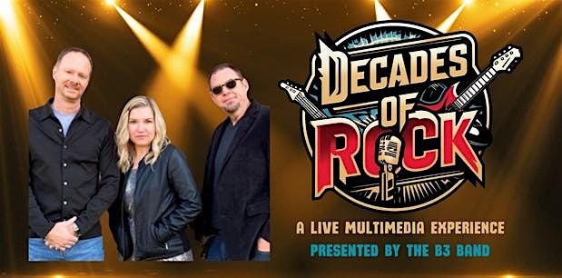 Decades of Rock by the B3 Band, 23 August | Event in Lebanon | AllEvents