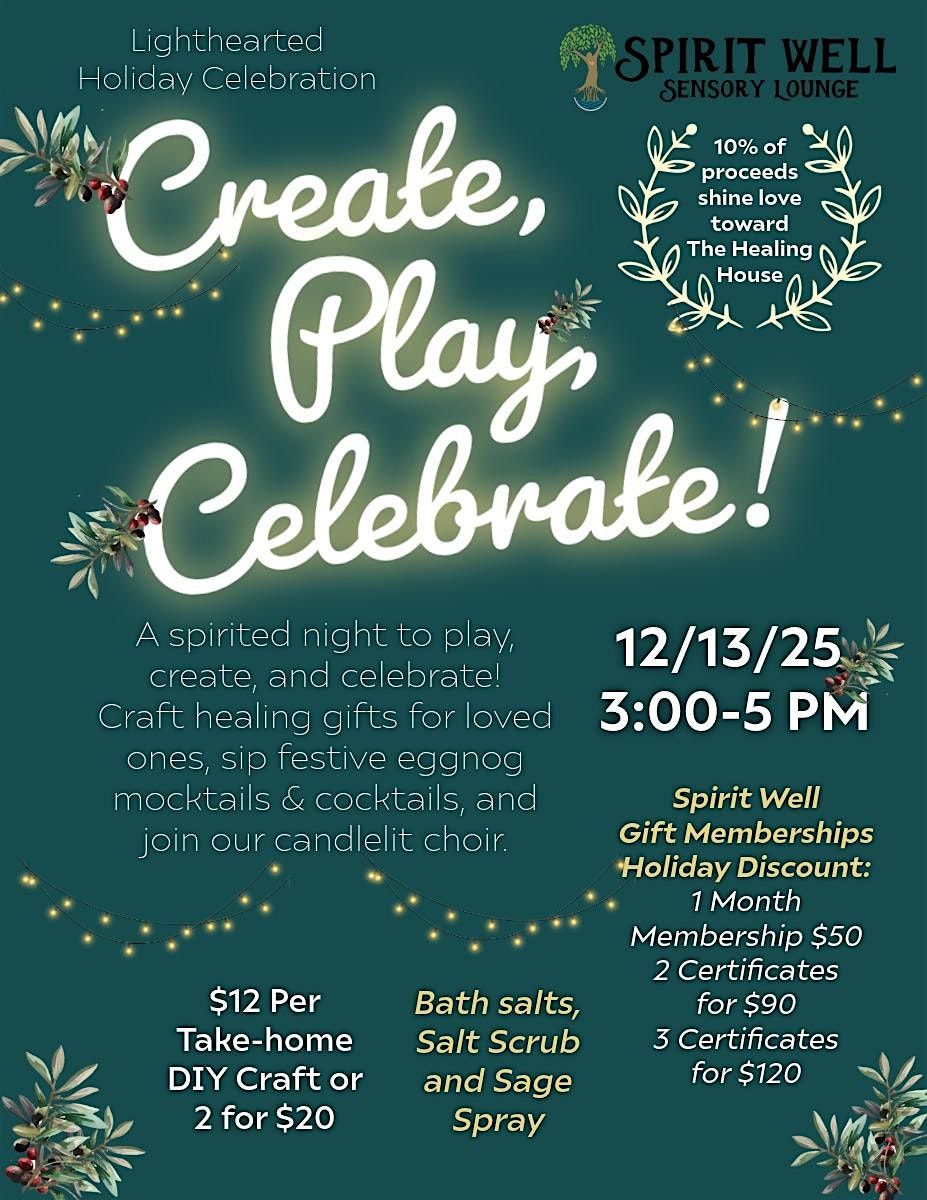 Lighthearted Holiday 2025: Play, Create, Celebrate!” #HolidayHeartGathering, 13 December | Event in Stuart