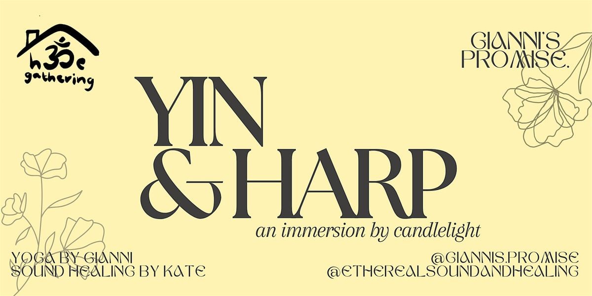 Yin & Harp, 5 October | Event in Geelong | AllEvents