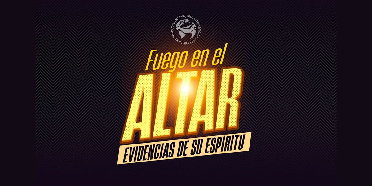 FUEGO EN EL ALTAR: EVIDENCIAS DE SU ESPIRITU, 6 January | Event in Córdoba | AllEvents