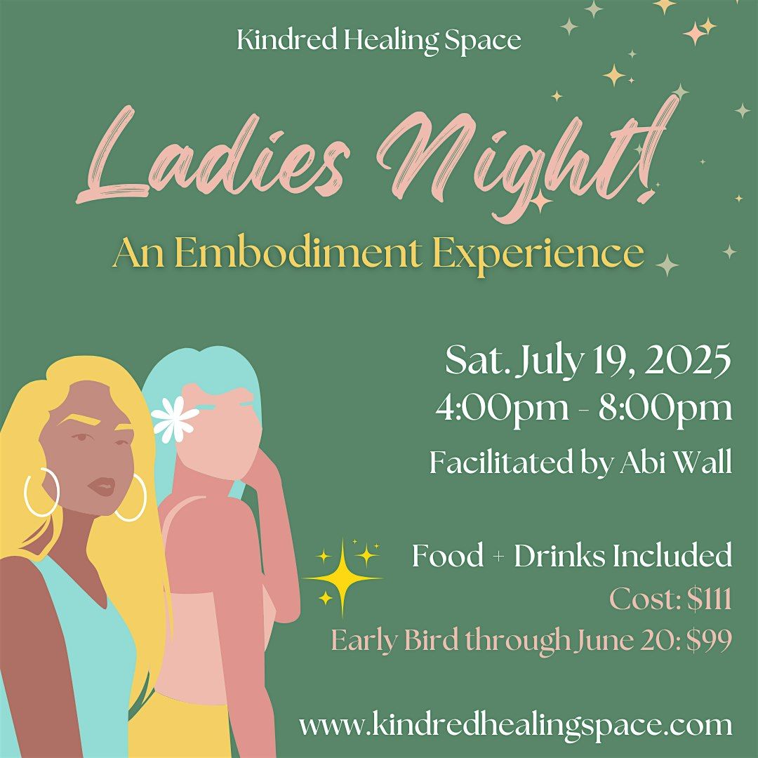Ladies Night! An Embodiment Experience, 19 July | Event in Everett | AllEvents