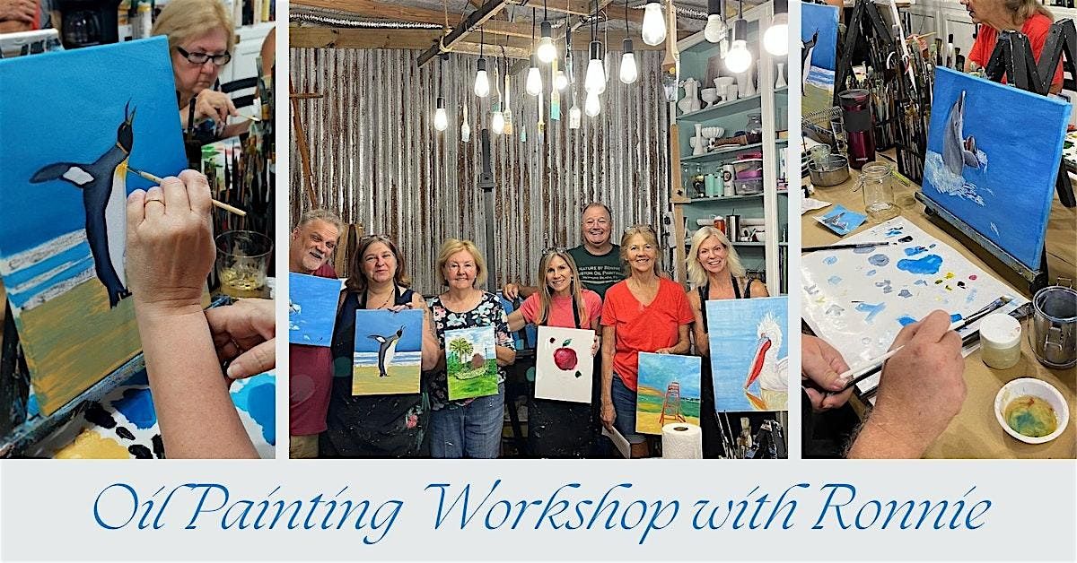 Oil Painting Workshop with Ronnie Phillips, 21 June | Event in Atlantic Beach | AllEvents
