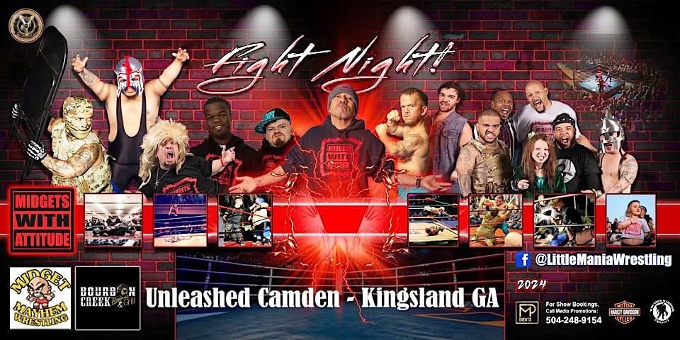 Midget Mayhem Wrestling Rips Through the Ring! Kingsland GA 21+, 20 December | Event in Kingsland | AllEvents
