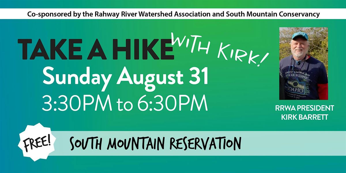 Take a Hike in South Mountain Reservation, 31 August | Event in West Orange | AllEvents