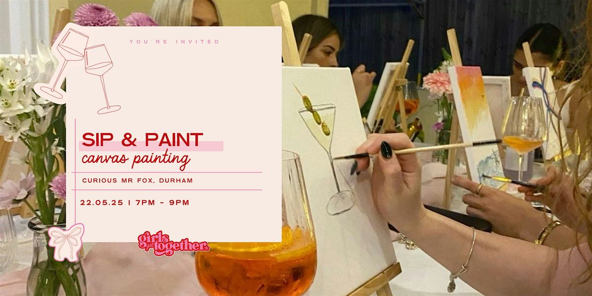 girls get together: sip & paint | Event in Durham | AllEvents