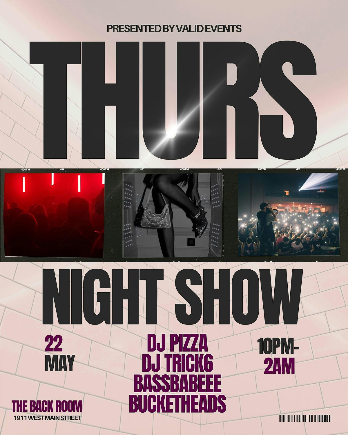 Thursday Night Show | The Back Room, 22 May | Event in Richmond | AllEvents