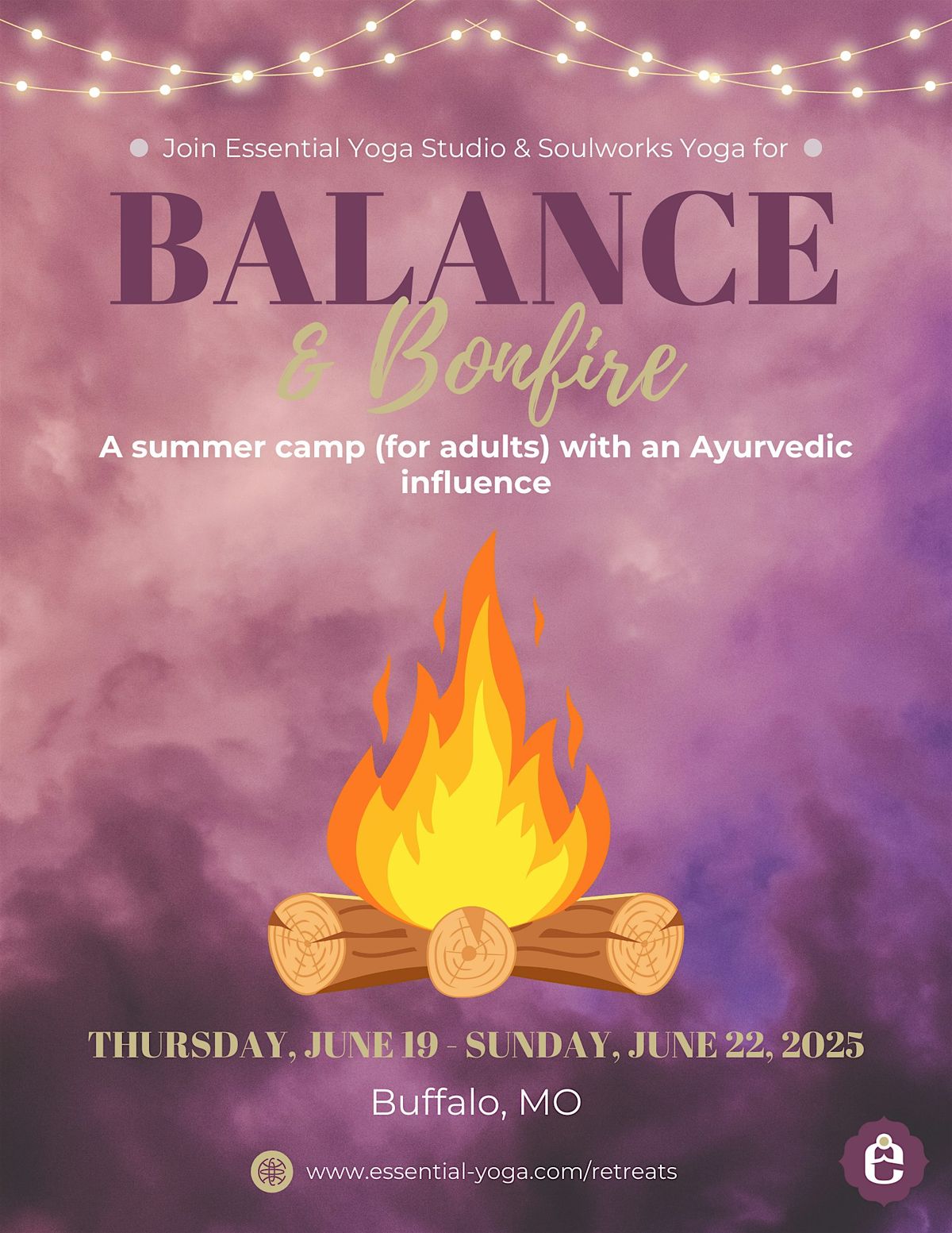 Balance & Bonfire: A Summer Camp (for Adults), 19 June | Event in Buffalo | AllEvents