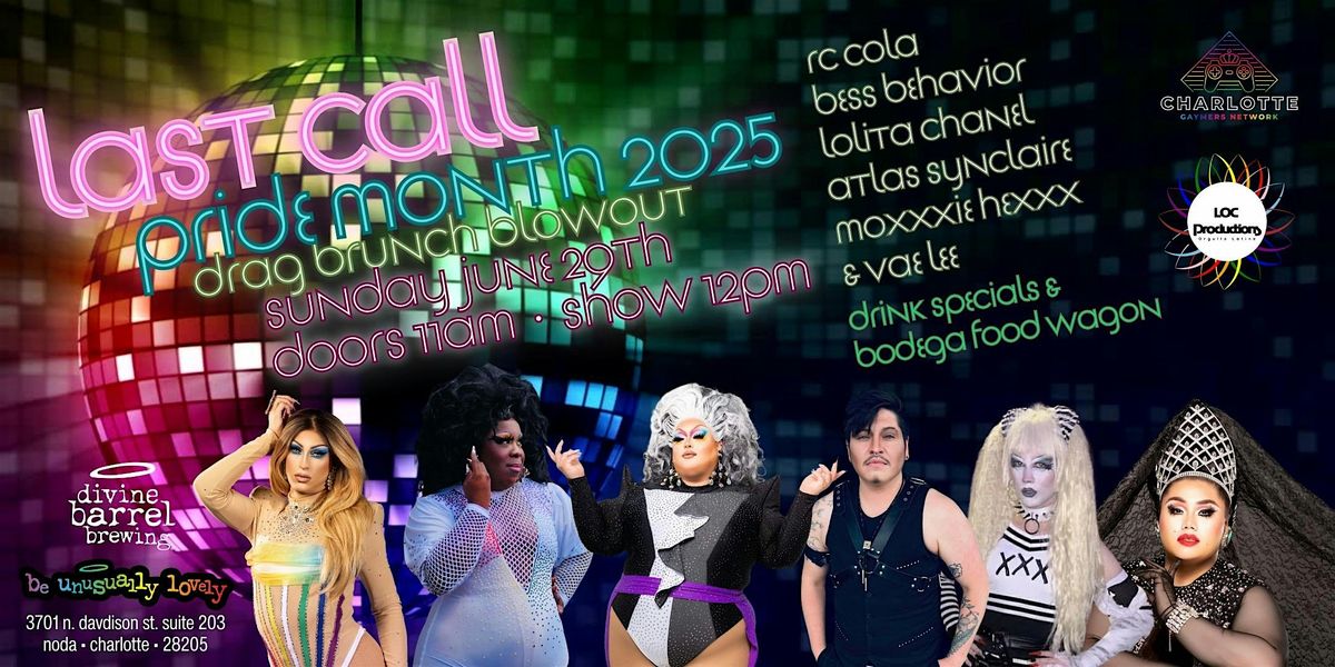 CGN Presents: Level Up Drag Brunch *Pride Month Edition*, 29 June | Event in Charlotte | AllEvents