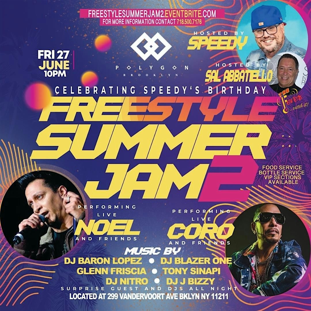 FREESTYLE SUMMER JAM2, 27 June | Event in Brooklyn | AllEvents