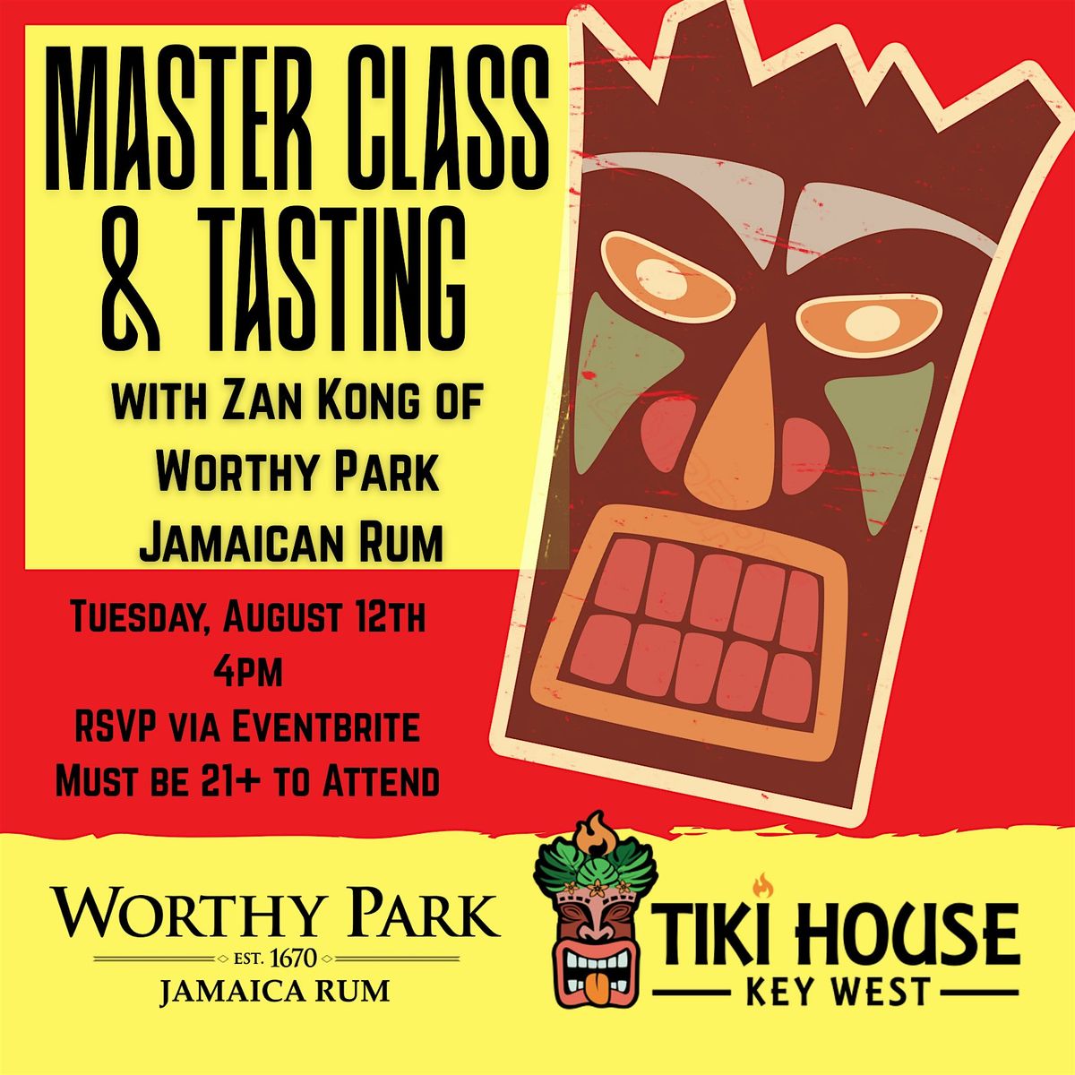 Worthy Park Master Class and Tasting, 12 August | Event in Key West | AllEvents