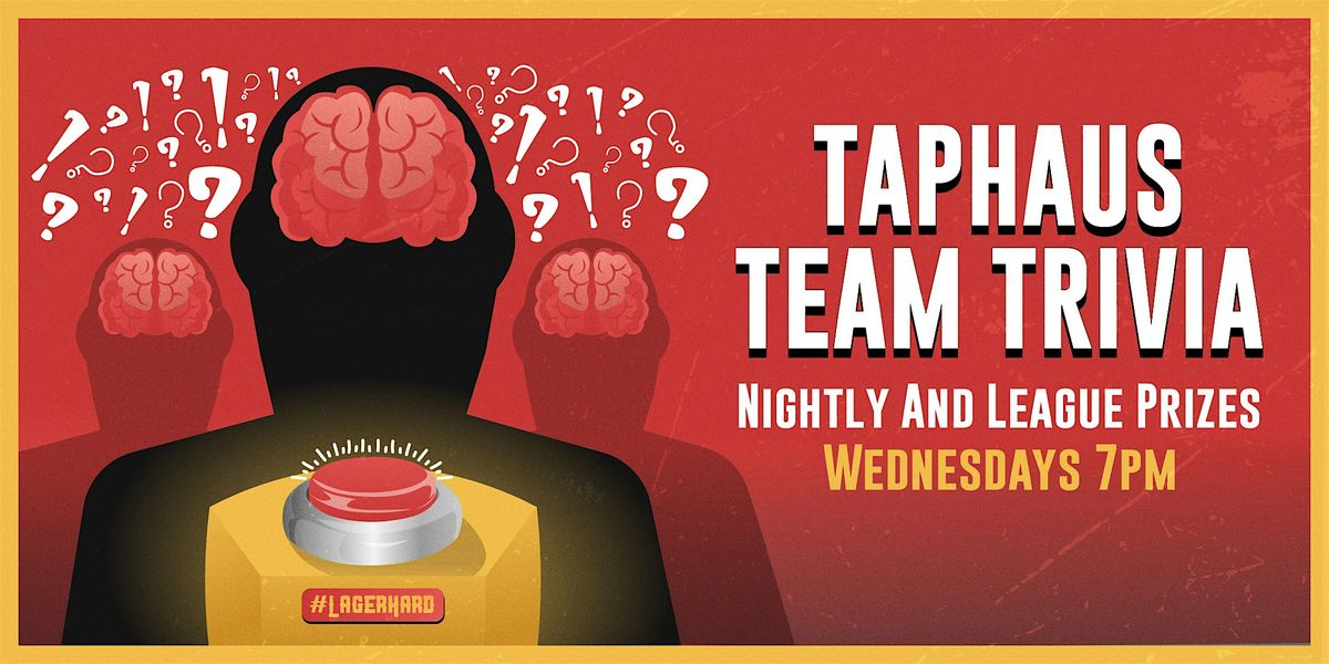 Taphaus Team Trivia | Event in Denver | AllEvents