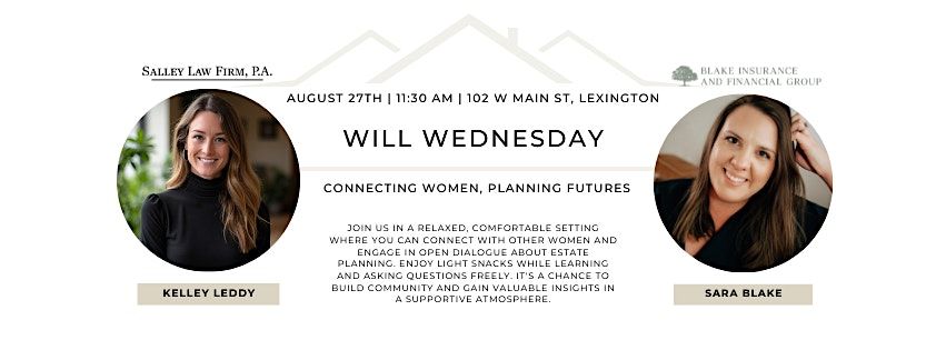 Will Wednesday, 27 August | Event in Lexington | AllEvents