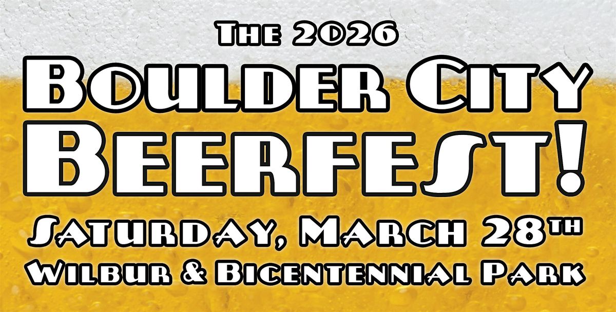 The 2026  Boulder City Beerfest!, 28 March | Event in Boulder City | AllEvents