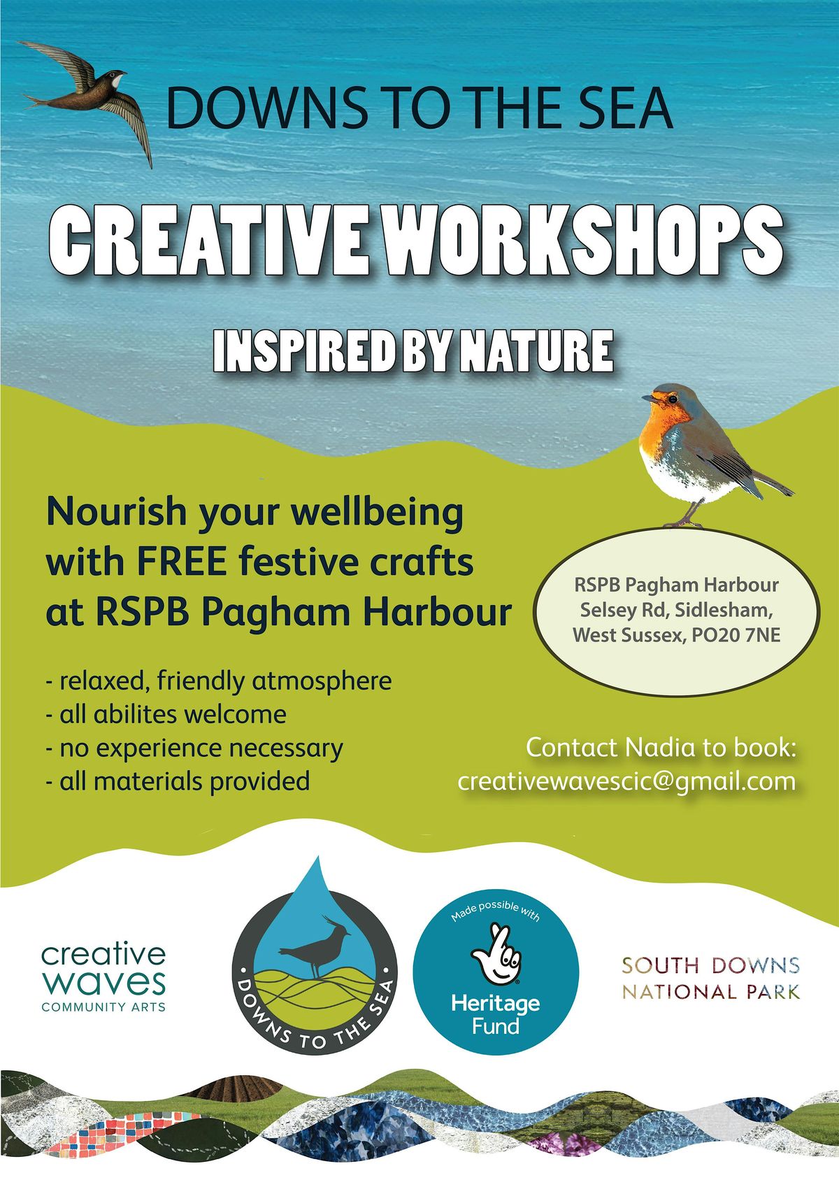 Free Wellbeing Workshop Inspired by nature, 25 November | Event in Chichester | AllEvents