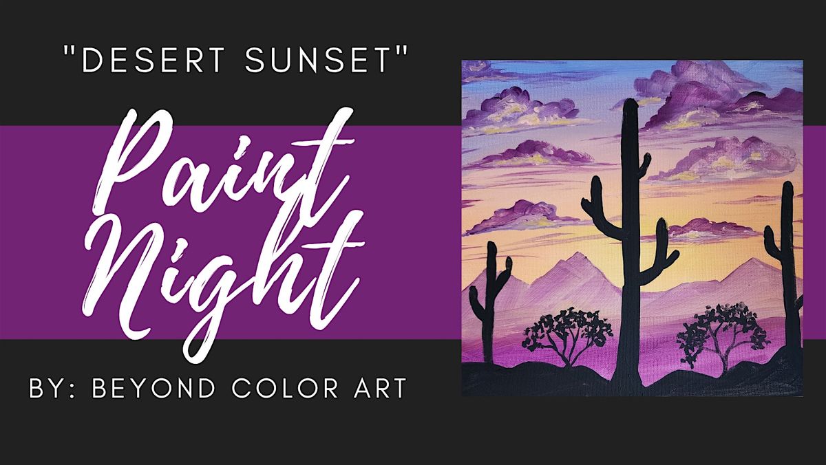 "Desert Clouds" Paint Night, 30 June | Event in St. George | AllEvents