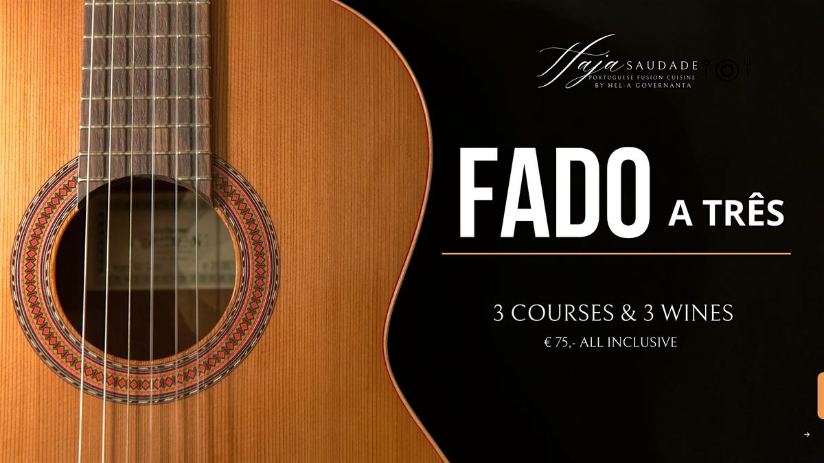 FADO A TRÊS | Event in Amsterdam | AllEvents