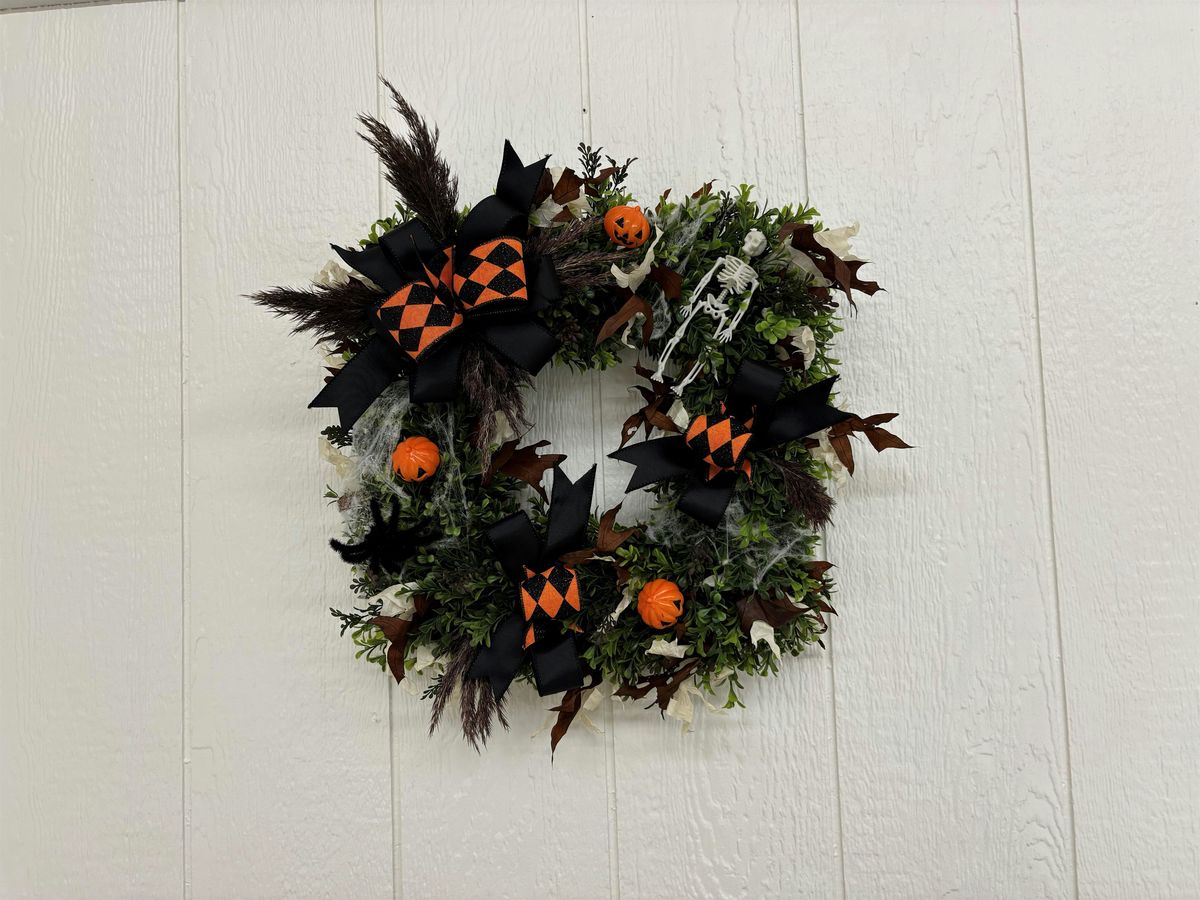 Spooky Halloween Wreath Workshop, 4 October | Event in Bath Township | AllEvents