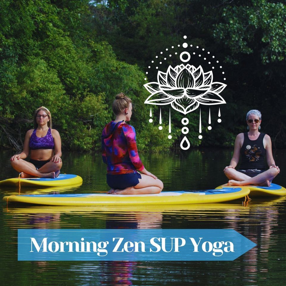 Morning Zen SUP Yoga Class, Wildlife Prairie Park, Hanna City, 26 May