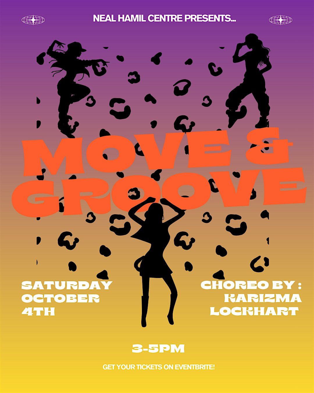 Neal Hamil Centre's Move & Groove Workshop, 4 October | Event in Houston | AllEvents