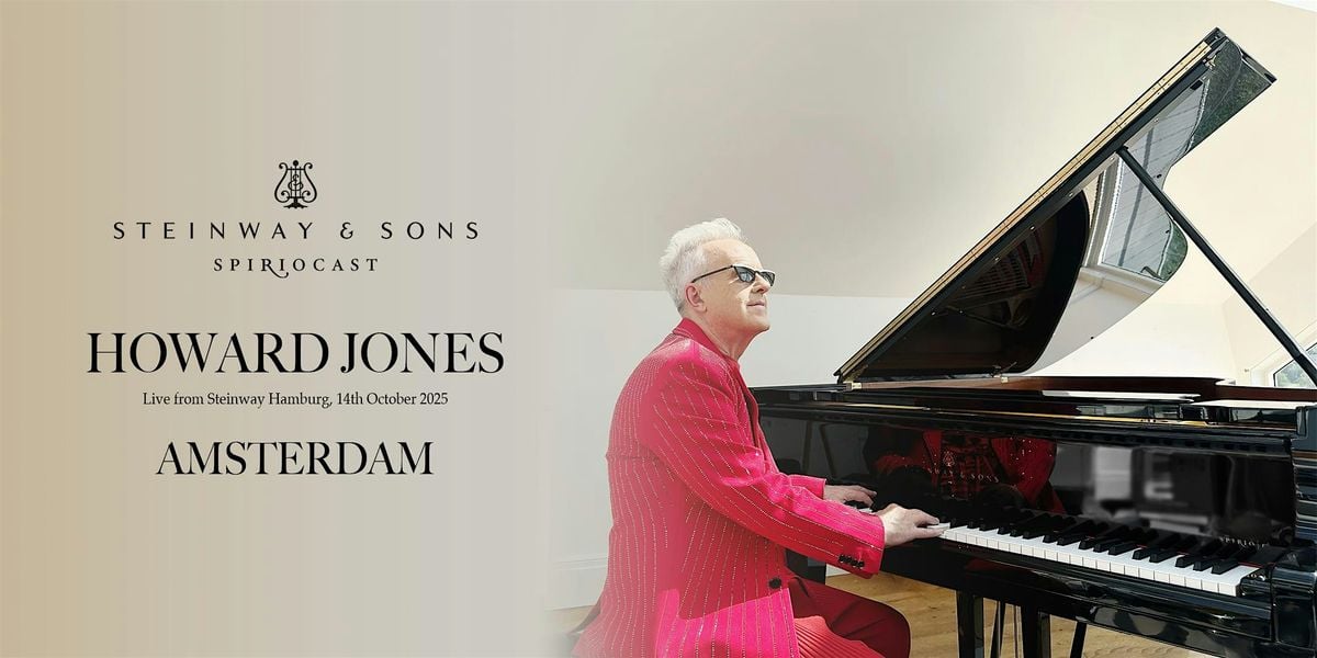 Howard Jones - Listening Event Amsterdam, 14 October | Event in Amsterdam | AllEvents