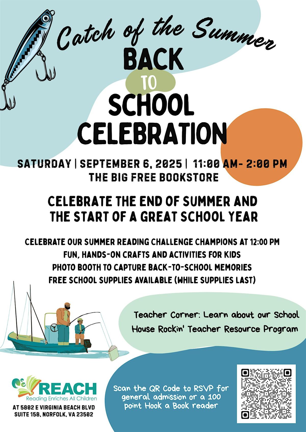 Catch of the Summer: Back-to-School Celebration, 6 September | Event in Norfolk | AllEvents