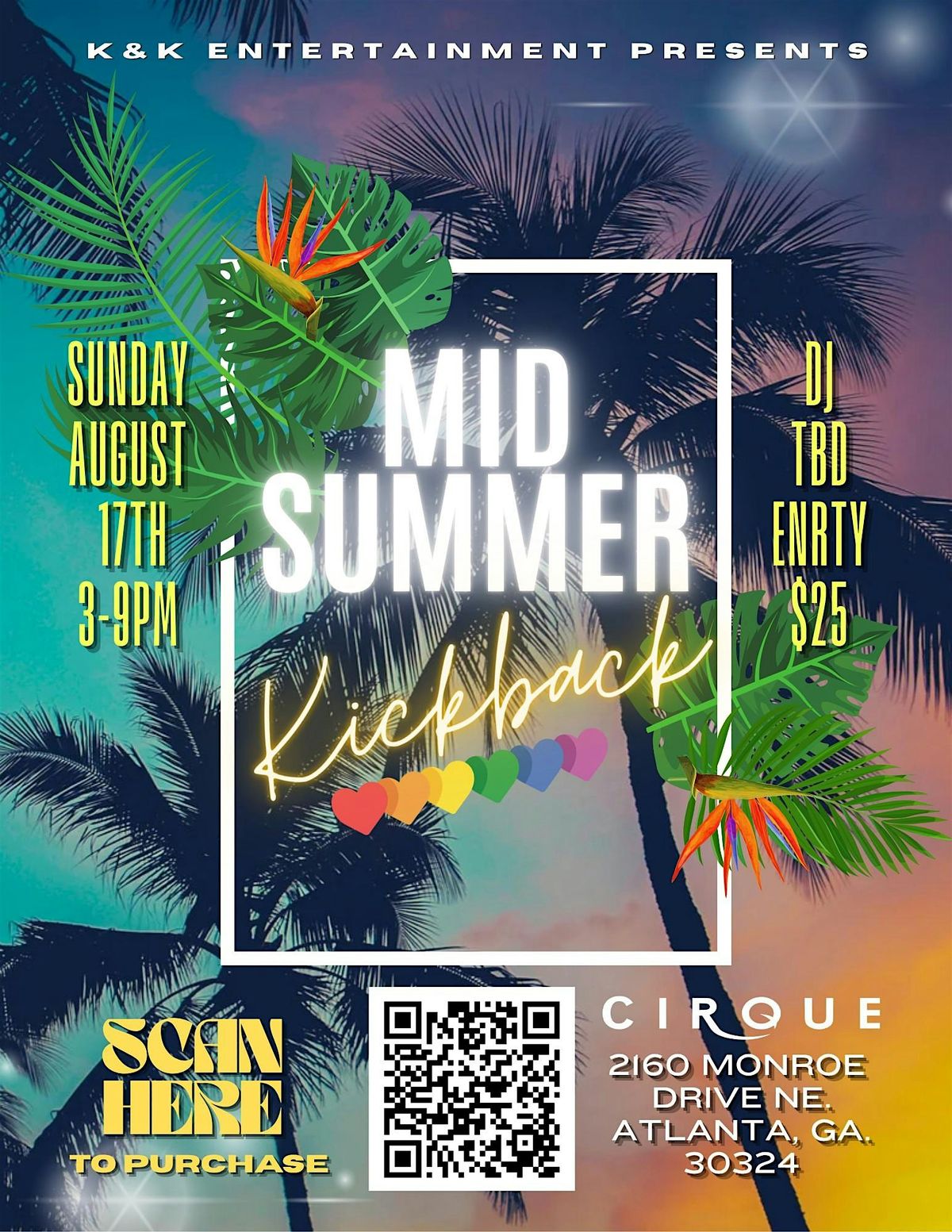 Mid Summer Kickback, 17 August | Event in Atlanta | AllEvents
