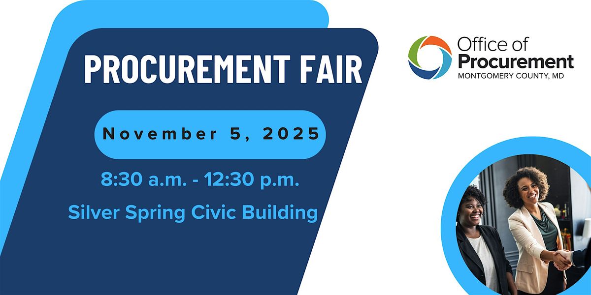 Procurement Fair, 5 November | Event in Silver Spring | AllEvents