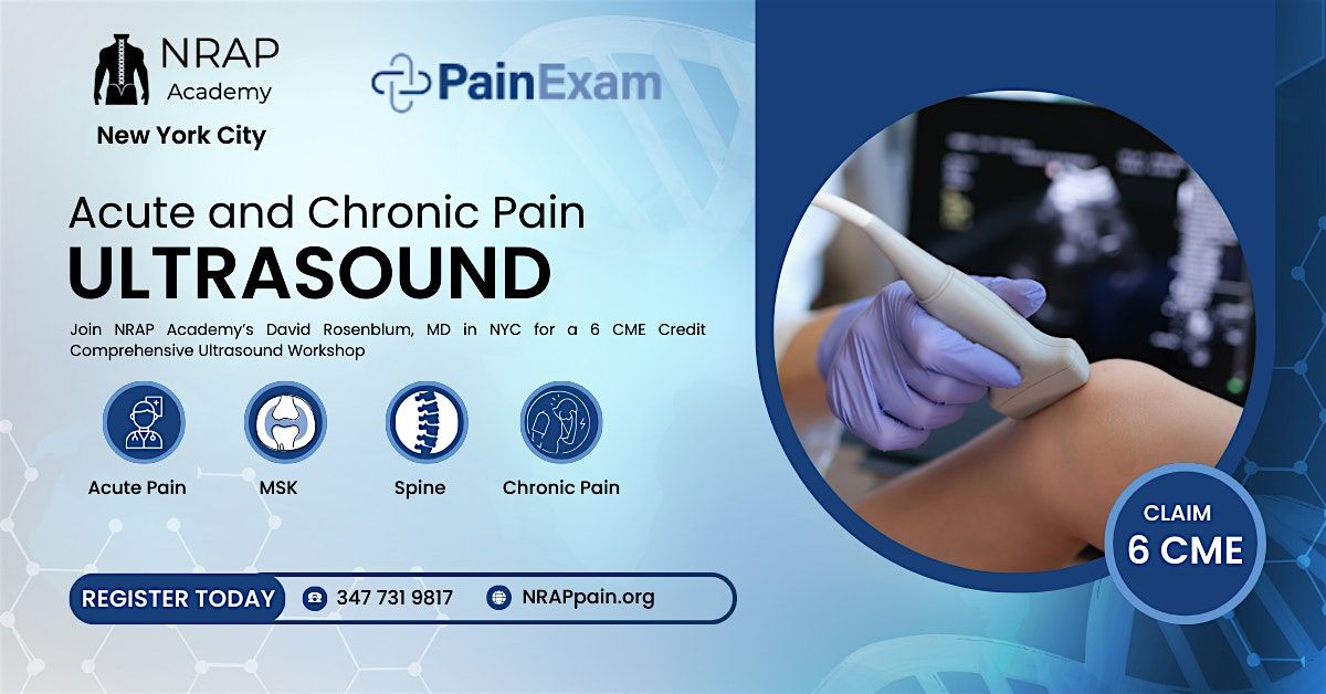 NYC Regional Anesthesia and  Pain  Ultrasound CME  Workshop, 17 May | Event in Manhattan | AllEvents
