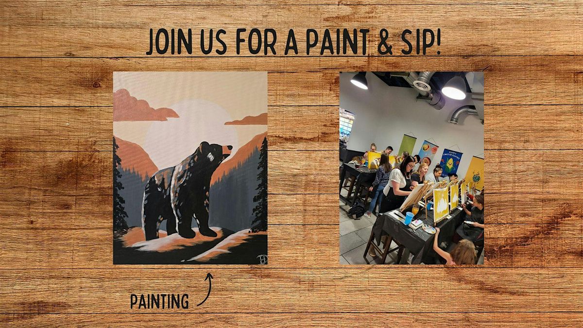 Paint & Sip - Mountain Bear!, 22 May | Event in Windsor | AllEvents
